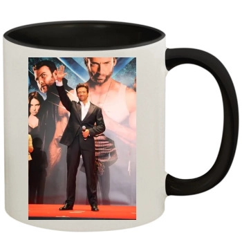 Hugh Jackman 11oz Colored Inner & Handle Mug