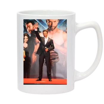 Hugh Jackman 14oz White Statesman Mug