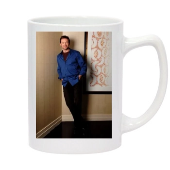 Hugh Jackman 14oz White Statesman Mug