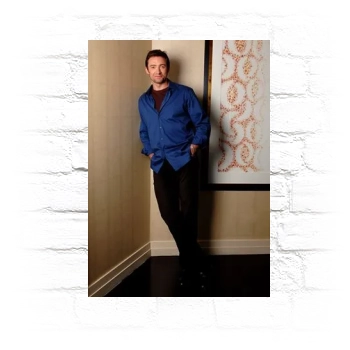 Hugh Jackman Metal Wall Art