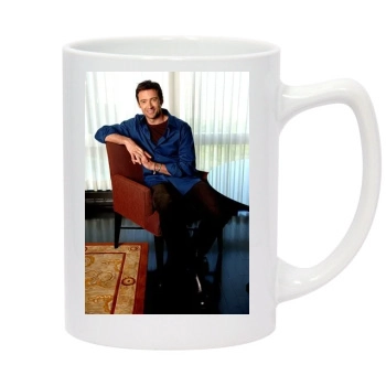 Hugh Jackman 14oz White Statesman Mug