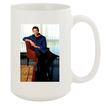 Hugh Jackman 15oz White Mug