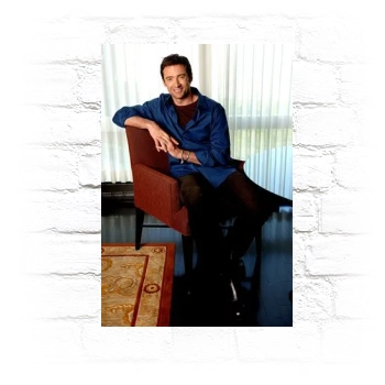 Hugh Jackman Metal Wall Art