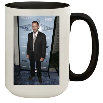 Hugh Laurie 15oz Colored Inner & Handle Mug