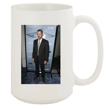 Hugh Laurie 15oz White Mug