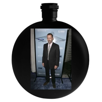 Hugh Laurie Round Flask