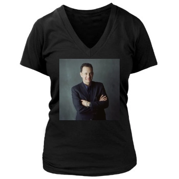 Tom Hanks Women's Deep V-Neck TShirt