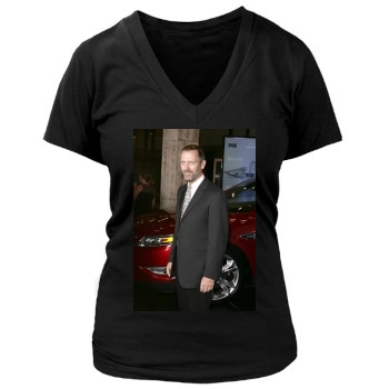 Hugh Laurie Women's Deep V-Neck TShirt