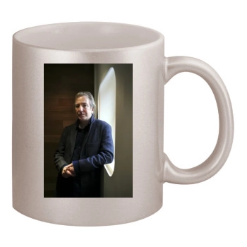 Alan Rickman 11oz Metallic Silver Mug