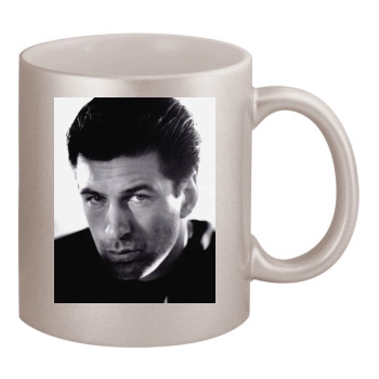 Alec Baldwin 11oz Metallic Silver Mug