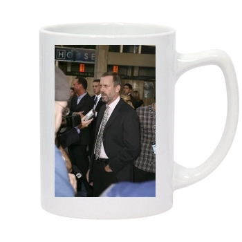 Hugh Laurie 14oz White Statesman Mug