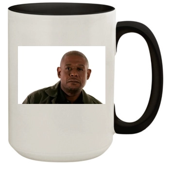 Forest Whitaker 15oz Colored Inner & Handle Mug