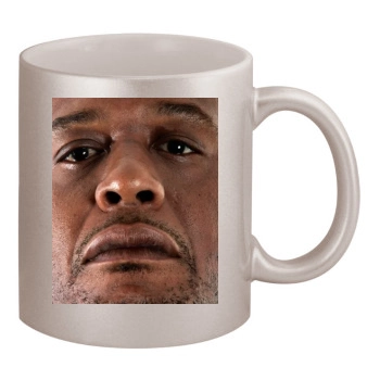 Forest Whitaker 11oz Metallic Silver Mug