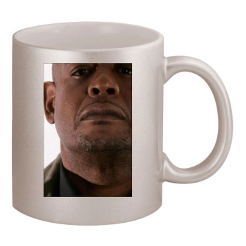 Forest Whitaker 11oz Metallic Silver Mug