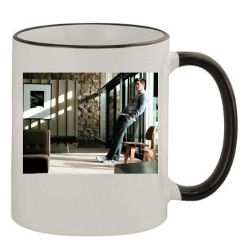 Jake Gyllenhaal 11oz Colored Rim & Handle Mug