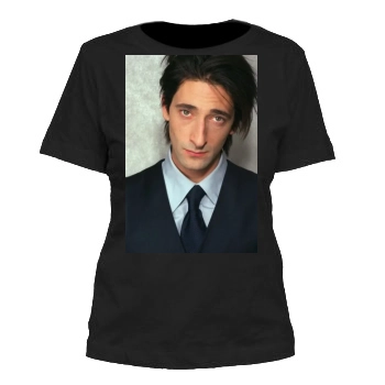 Adrien Brody Women's Cut T-Shirt