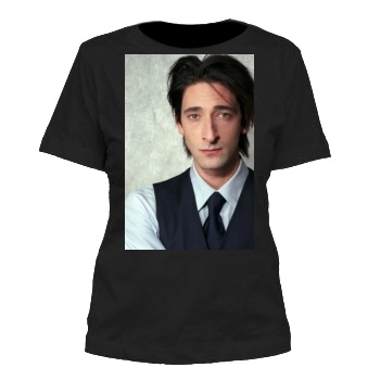 Adrien Brody Women's Cut T-Shirt