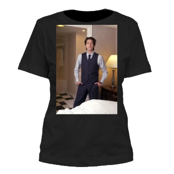 Adrien Brody Women's Cut T-Shirt