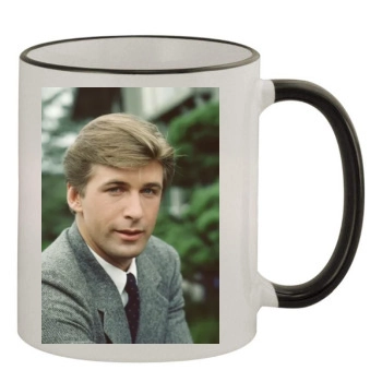 Alec Baldwin 11oz Colored Rim & Handle Mug