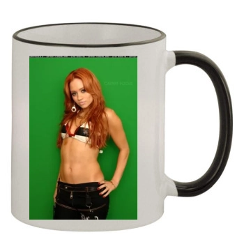 The Pussycat Dolls 11oz Colored Rim & Handle Mug