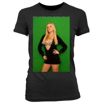 The Pussycat Dolls Women's Junior Cut Crewneck T-Shirt