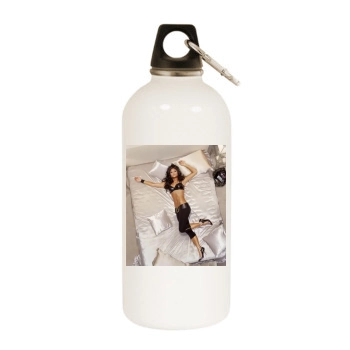 The Pussycat Dolls White Water Bottle With Carabiner