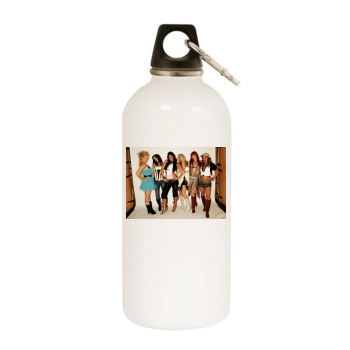 The Pussycat Dolls White Water Bottle With Carabiner