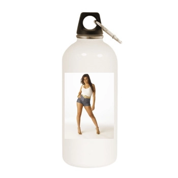 The Pussycat Dolls White Water Bottle With Carabiner