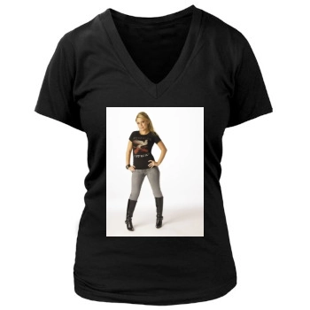 The Pussycat Dolls Women's Deep V-Neck TShirt