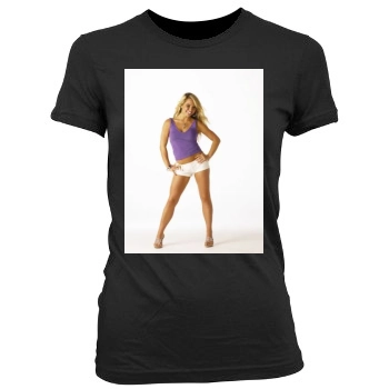 The Pussycat Dolls Women's Junior Cut Crewneck T-Shirt