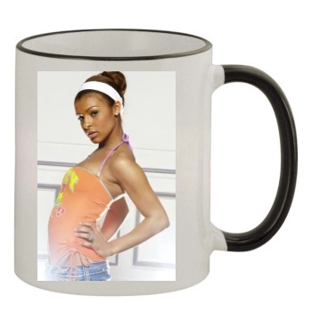 The Pussycat Dolls 11oz Colored Rim & Handle Mug