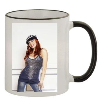 The Pussycat Dolls 11oz Colored Rim & Handle Mug