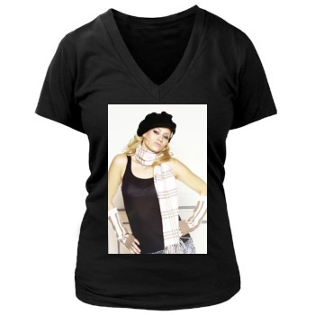 The Pussycat Dolls Women's Deep V-Neck TShirt