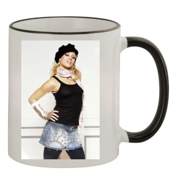 The Pussycat Dolls 11oz Colored Rim & Handle Mug