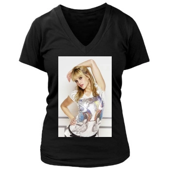 The Pussycat Dolls Women's Deep V-Neck TShirt