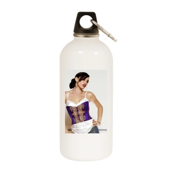 The Pussycat Dolls White Water Bottle With Carabiner