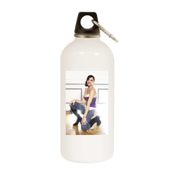 The Pussycat Dolls White Water Bottle With Carabiner