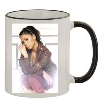 The Pussycat Dolls 11oz Colored Rim & Handle Mug