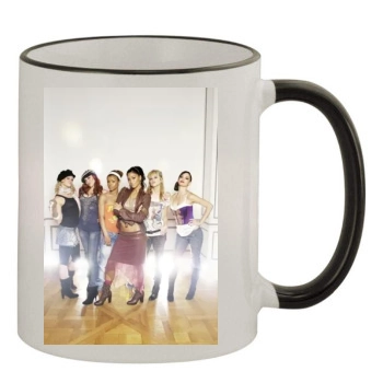 The Pussycat Dolls 11oz Colored Rim & Handle Mug