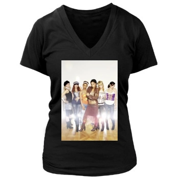 The Pussycat Dolls Women's Deep V-Neck TShirt