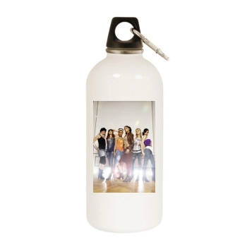 The Pussycat Dolls White Water Bottle With Carabiner