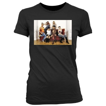 The Pussycat Dolls Women's Junior Cut Crewneck T-Shirt