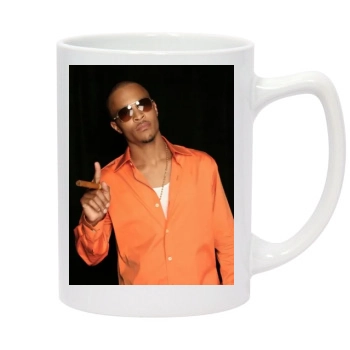 T.I. 14oz White Statesman Mug