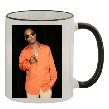 T.I. 11oz Colored Rim & Handle Mug