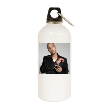 T.I. White Water Bottle With Carabiner