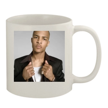 T.I. 11oz White Mug