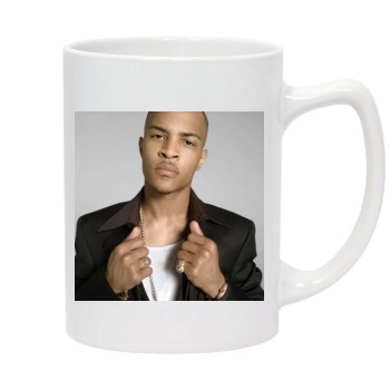 T.I. 14oz White Statesman Mug