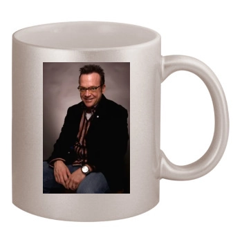 Tom Arnold 11oz Metallic Silver Mug