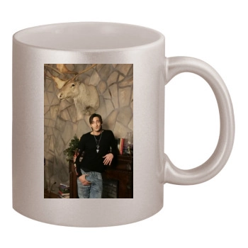 Adrien Brody 11oz Metallic Silver Mug