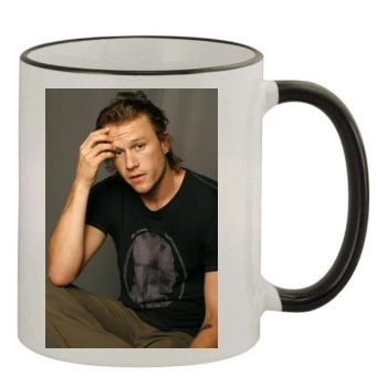 Heath Ledger 11oz Colored Rim & Handle Mug